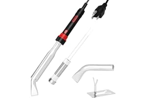 300W High Power Soldering Iron Kit 110V US Plug, Industrial Grade External Heating Soldering Iron with Replacement Tip, Heati