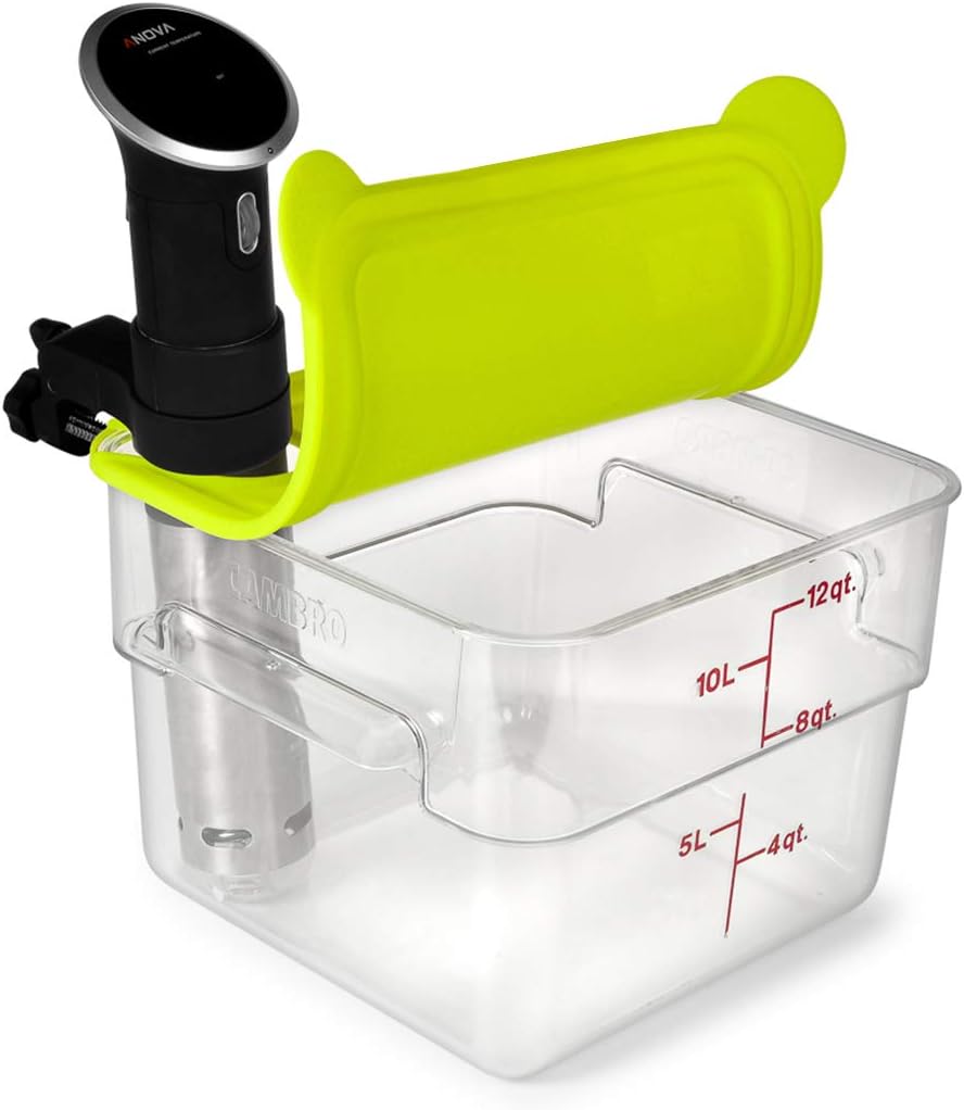 EVERIE Silicone Lid Compatible with Cambro Sous Vide