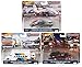 2018 Hot Wheels 50th Anniversary Car Culture Team Transport 3 Car Set, VW Transporter T1 Pickup, Sakura Sprinter, Carry On 1/64 Scale Diecast Vehicles