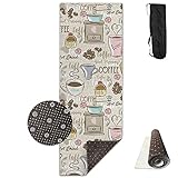 HHHSSS The Old Espresso Machine Yoga Mat Thickening