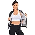 REEDBEEK Sauna Suit Weight Loss Hot Sweat Suits Sauna Pants with Pockets Gym Workout Exercise for Women