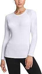 TSLA Women's Thermal Long Sleeve Tops, Mock Turtle