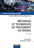 Image de Methodes et techniques de traitement du signal 2eme cycle ecoles d'ingenieurs (French Edition)