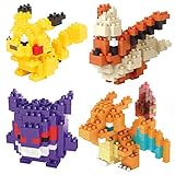 3D Mini Cute Anime Figures Collection Toys 4-Sets