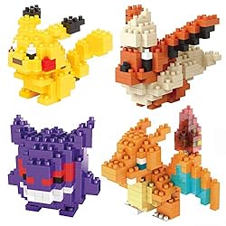 3D Mini Cute Anime Figures Collection Toys 4-Sets