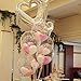 Caryo 24 Inch Clear Foil Helium Balloons Creative Bobo Balloons for Wedding Birthday Party Decorations (2pcs)