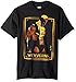 Marvel Men's Wolverine Classic Character Gold Framed T-Shirt, Black, X-Large