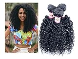 #1 Best Seller JERRY CURL Brazilian Virgin Hair Weave Extensions 3 Bundle Pack with 50% Off LACE CLOSURE DEAL Curls Hair Weft Track 100 Human Hair GUARANTEED