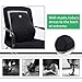 Fms Universal Memory Foam Lumbar Pillow Cushion Pillow with Removable Pillowcase, Best Present for Father