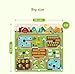Elloapic Pen Leading Maze Puzzle Interactive Maze Beads Maze on Board Game Eduactional Handcraft Toys-Square - Great Farmer in his Farm