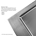 Vigo VGR3320C 33 Inch Farmhouse Apron Front 16 Gauge Single Bowl Stainless Steel Kitchen Sink, Commercial Grade Sink with Rounded Corners and SoundAbsorb Technology
