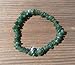 [A&S Crystals] JADE Natural Stone Gemstone Stretchy Chip Bracelet