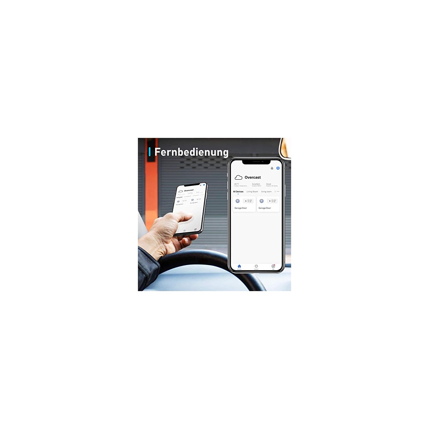 Smart WLAN Garagentoröffner, Aoycocr Garage Door Schalter Intelligente