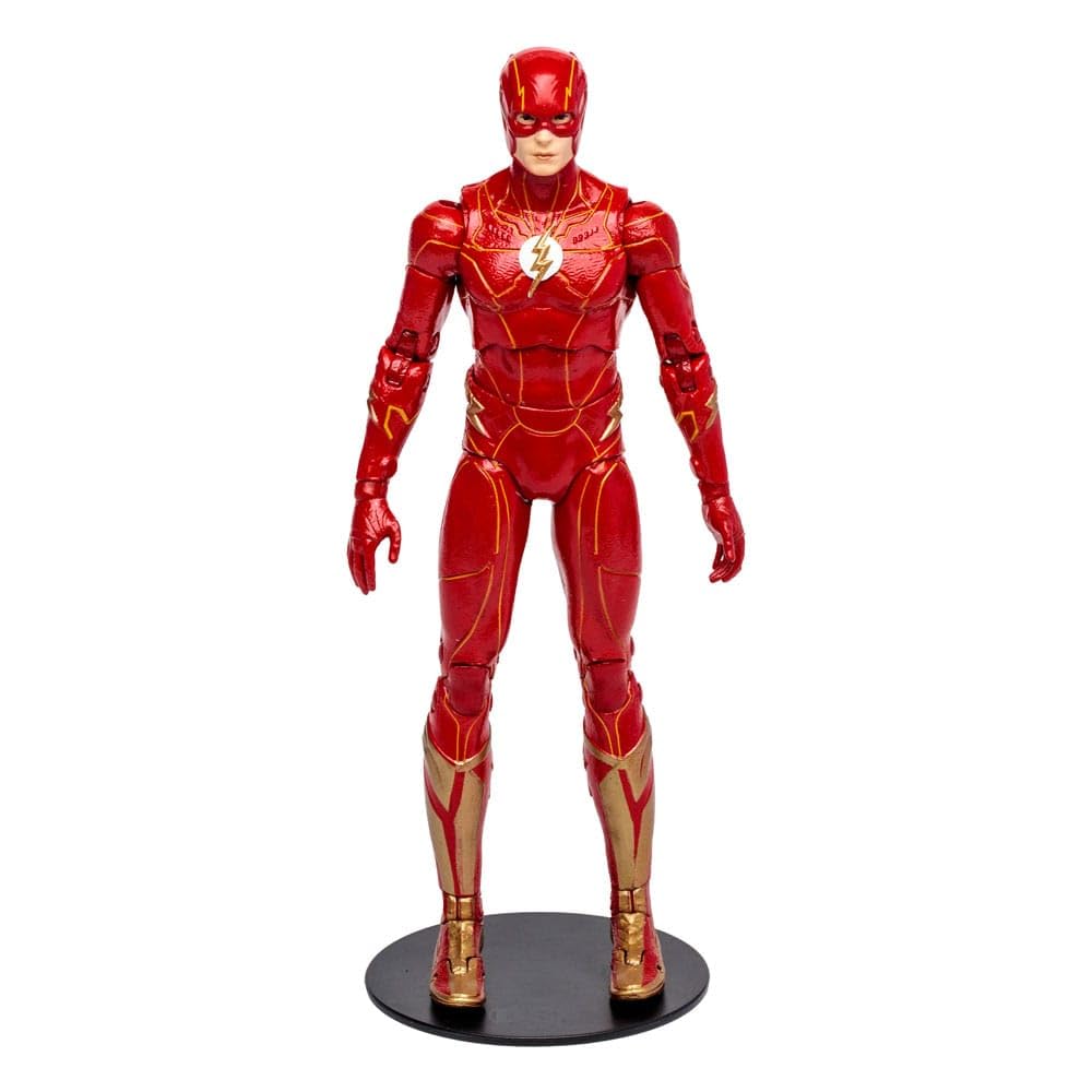 McFarlane Toys, DC Multiverse 7-inch The Flash Action Figure, Collectible DC The Flash Movie Figure with Unique Collector Character Card – Ages 12+
