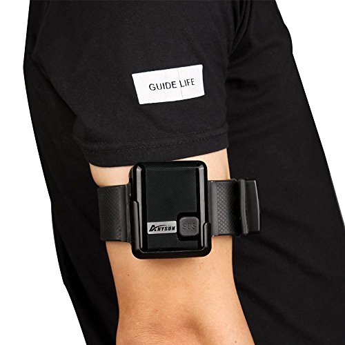 Waterproof Mini GPS Tracker Guard Ankle Monitor Wrist Anysun Quad Band