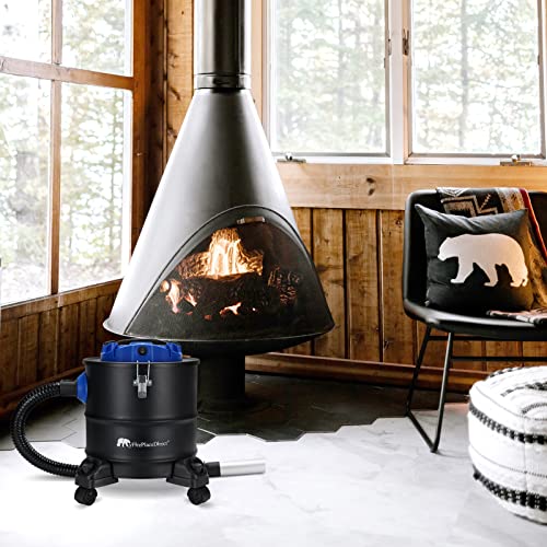 1200W Ash Vacuum Cleaner, 5 Gallon Ash Vacuum Collector with Blow