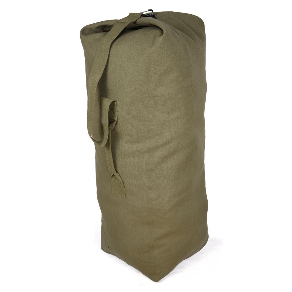 Photo 1 of **CLASP IS MISSING** Rothco 3495: Heavyweight Top Load Canvas Duffle Bag