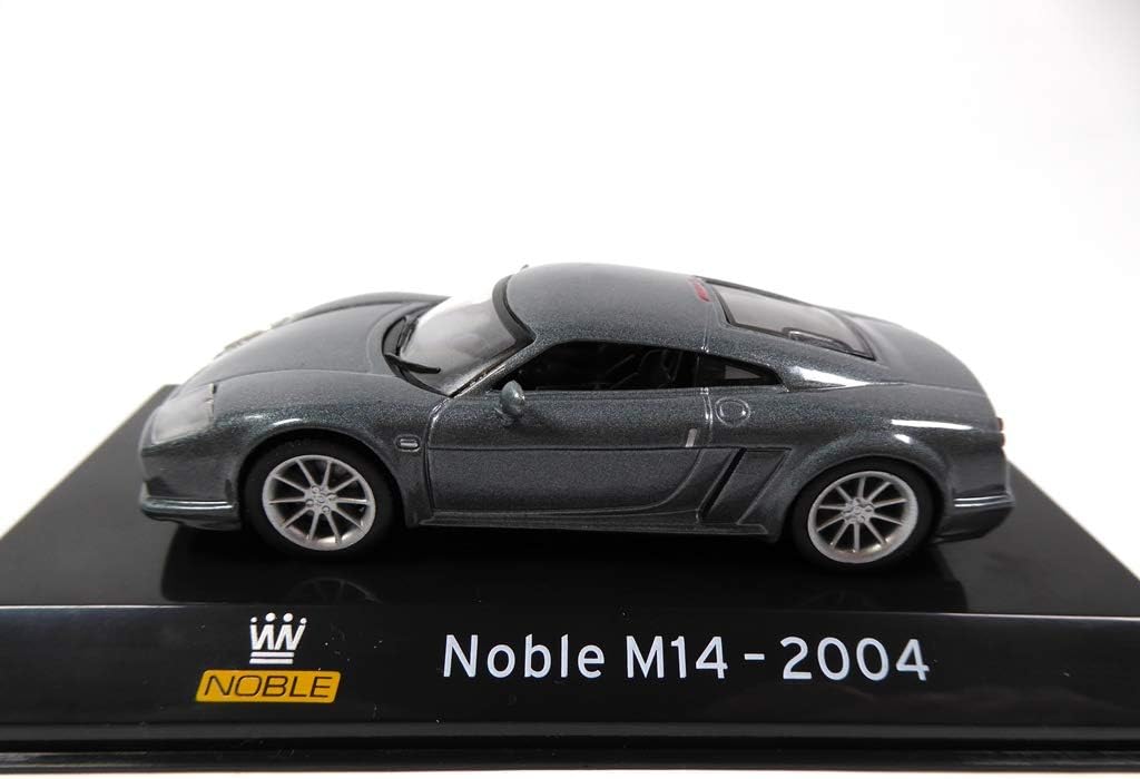 OPO 10 - Car 1/43 Collection SUPERCARS Compatible with Noble M14 2004 (S31), Grey