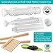 Chefoh All-In-One Sushi Making Kit | Sushi Bazooka, Sushi Mat & Bamboo Chopsticks Set + 3in1 Avocado Slicer | DIY Rice Roller Machine | Very Easy To Use | Must-Have Kitchen Appliance