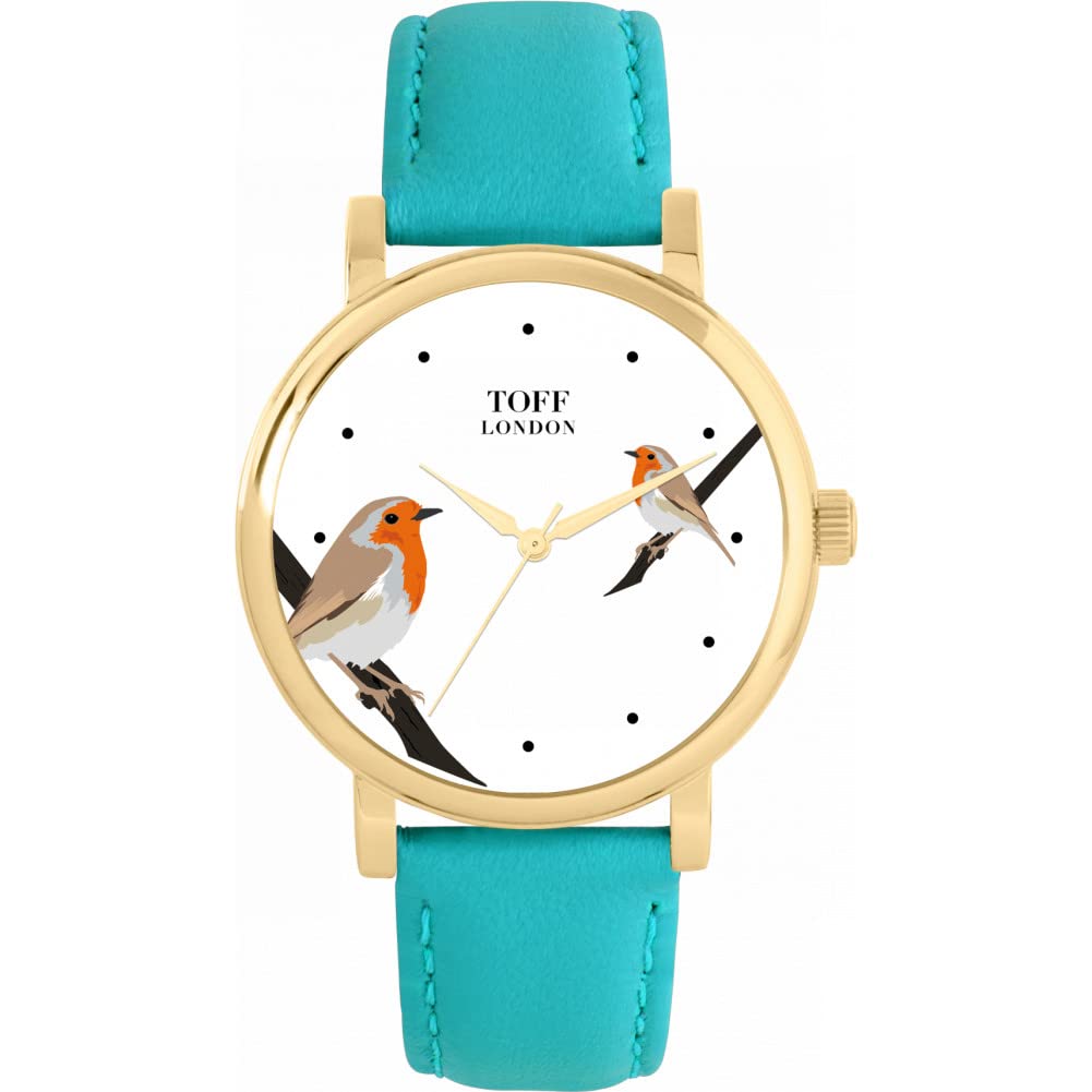 Toff London Ladies Robins Bird Watch