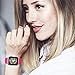 Bandx Sport Band Compatible with Smart Watch Band, Soft Silicone Replacement Bands Compatible with Iwatch Series 5,4,3,2,1 (38mm(40mm)-S/M, Barbie Pink)
