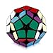 D-FantiX Shengshou 2x2 Megaminx Speed Cube Kilominx Dodecahedron Puzzle Cubes Black