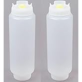 2 Pack FIFO 20 oz Squeeze Bottles