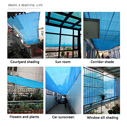 Schattiernetz HUAHUA Sonnensegel Außenrechteckige Sonnensegel, Encrypted Sonnenschutz Und Anti-UV-Hof Gewächshäuser… – Bild 4