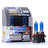 Hipro Power 9005XS 5900K 100 Watt Super White Xenon HID Headlight Bulb -High Beam