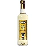 Mantova Italian White Wine Vinegar 17 oz (Pack of 2). Made with traditional methods and aged in fine wood casks, it retains t