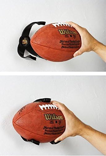 Football Ball Claw (Black) (6.5H" x 6.5"W x 5.5"D) 2 Pack