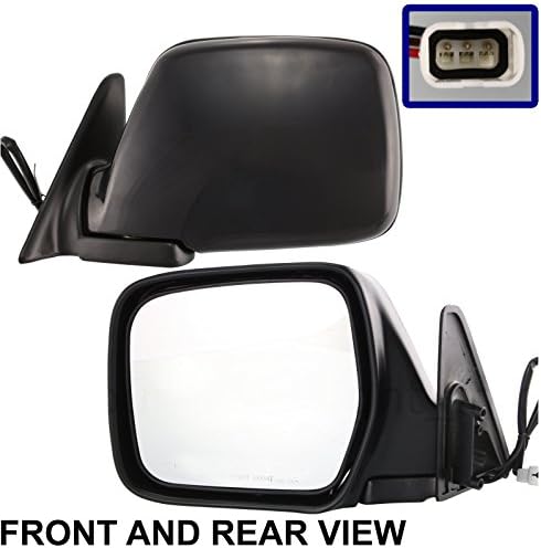 TOYOTA LAND CRUISER 91-97 SIDE MIRROR LEFT DRIVER, POWER, FOLDING, KOOL-VUE