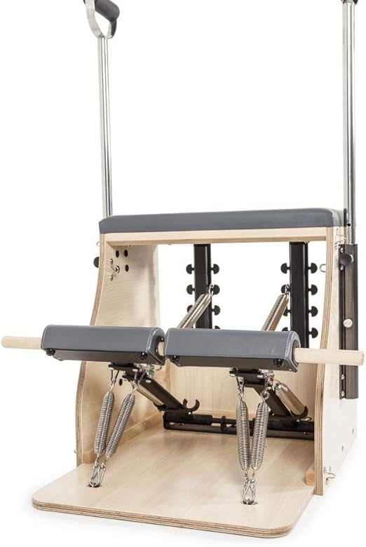 ELINA PILATES. Combo Chair Elite_Base Madera La Silla de Pilates el