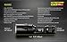 EdisonBright Nitecore TM03 2800 Lumen CREE LED Tiny Monster Flashlight/Searchlight, 18650 rechargeabe battery with USB reading light bundle