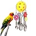BWOGUE Spoon Pull Bird Toys with Sweet Sound for Parrot Cage Toys African Grey Amazon Cockatiel Conure