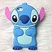 iPhone 8 Silicone Case,Emily Fashion Super Cute 3D Cartoon Character Outer Space Blue Alien Dog Protective Silicone Back Case Cover for iPhone 8 4.7 inch