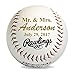 My Personal Memories Custom Personalized Baseball for Ring Bearers Groomsmen Coach - Monogrammed and Engraved