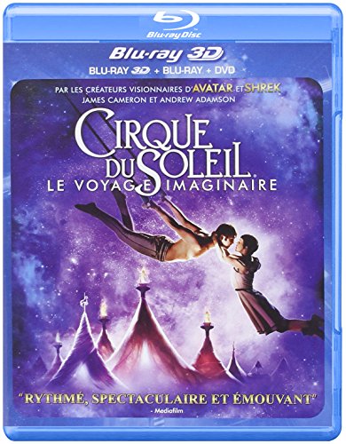 Cirque du Soleil : le voyage imaginaire - Combo Blu-ray3D + Blu-ray2D