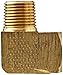 Eaton Weatherhead 3400X8 Brass CA360 Fitting, 90 Degree Elbow, 1/2