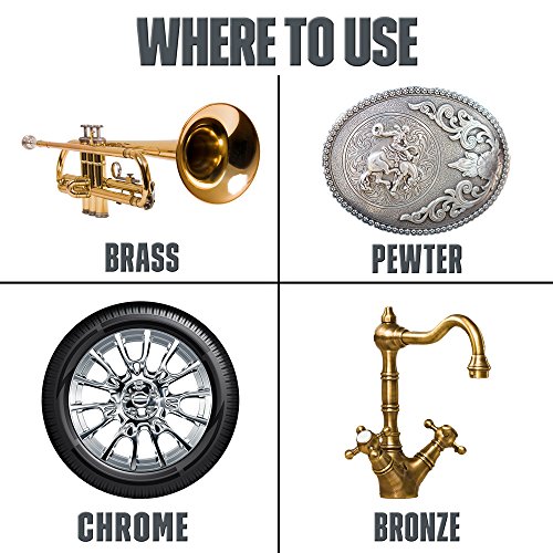 Noxon MultiPurpose Metal Polish Liquid, 12 oz Natural Cleaning