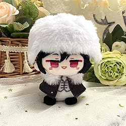 CALEMBOU Anime Plush Keychain, 4" Cute Chibi Plush