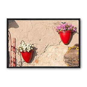 Framed Rural Landscape Photography Home Artwork for Living Room Bedroom