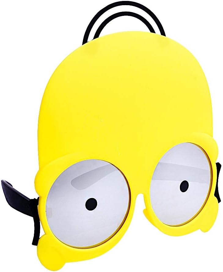 Amazon Com Sun Staches Party Costumes Homer New Sg3360 Multicolor 8 Toys Games