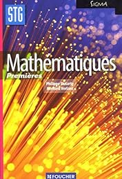 Mathématiques, premières STG