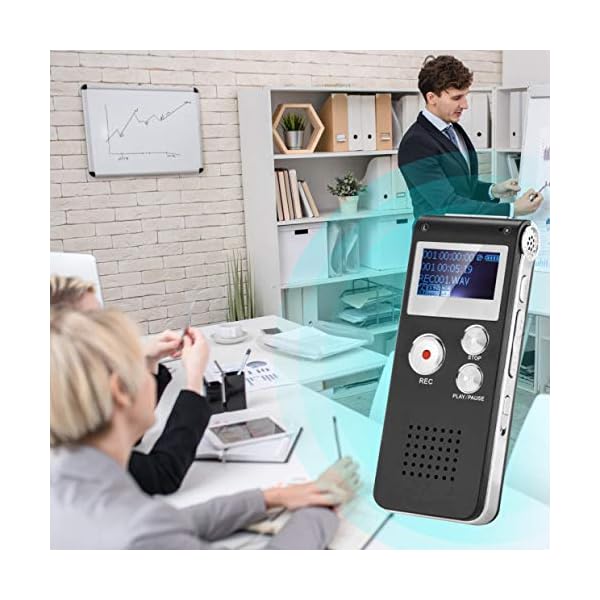 Mini Voice Recorder for Lectures Meetings&Class aiworth 8GB Digital