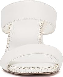 Vince Camuto Women's Kaden Heeled Sandal, Bianco, 7