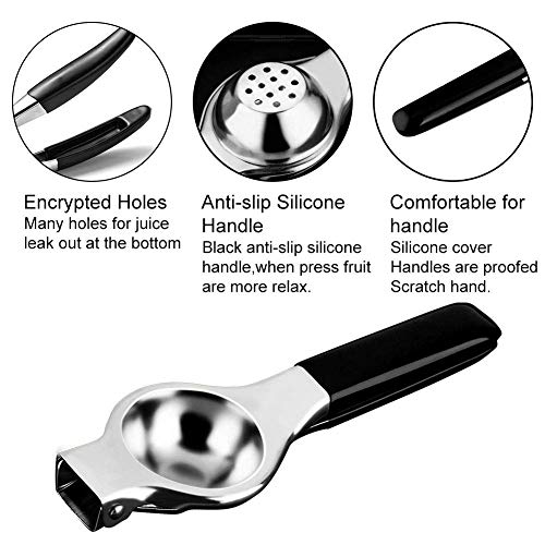 Lemon Squeezer, Lemon Lime Squeezer, Lemon Squeezer Stainless Steel, Manual Lemon Squeezers Hand Lime Juicer Press Lemon Press