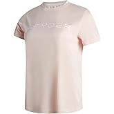 Spyder Womens Workout Tops - Lightweight Moisture Wicking Crewneck Short Sleeve Athletic Running & Workout Shirts for Women