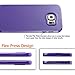 technext020 Galaxy S6 Purple Case, Galaxy S6 Case silicone protective back cover Slim Fit Samsung Galaxy S6 bumper