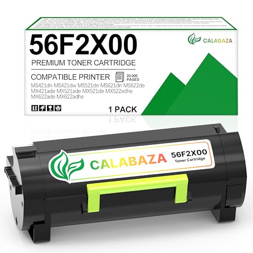 56F2X00 56F2X0E Remanufactured Toner Cartridge for Lexmark 56F2H00 56F2H0E 56F2000 56F200E for MS421 MS521 MS621 MS622 MX421 MX521 MX522 Black Laser 622 . Printer